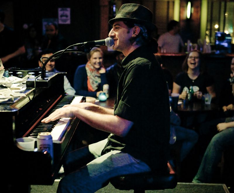 Tommy plays Dueling Pianos at Sluggers, weekends in July